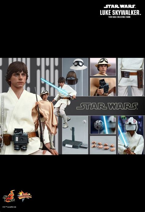 Luke Skywalker Aus Dem Star Wars A New Hope Von Hot Toys Mark Hamill Mms