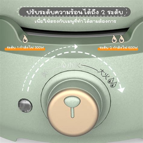 ลดเหลอ 892 Bear Electric Hot Pot DRG C12W6 หมอไฟฟา ความจ 1 2L ปรบไฟ 2 ระดบ ฟรปลก