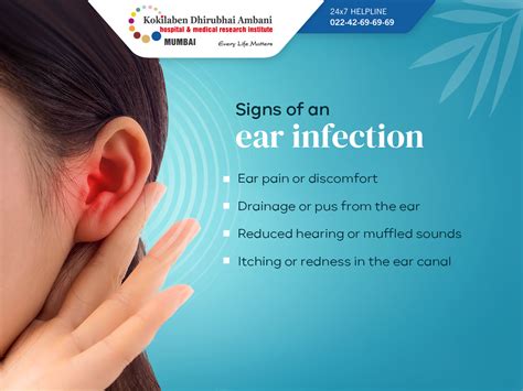 Signs of an ear infection