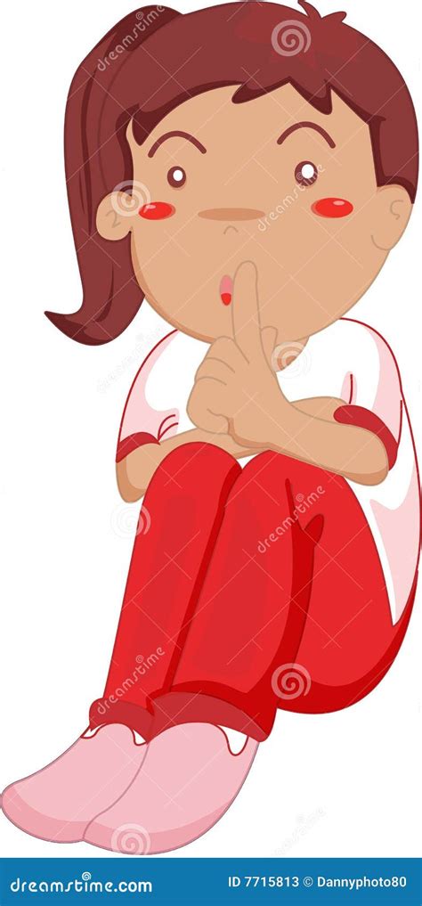 Quiet Stock Vector Illustration Of Background White 7715813