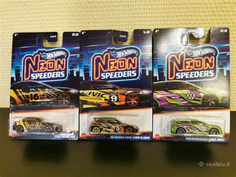 Hot Wheels Neon Speeders Skelbiu Lt