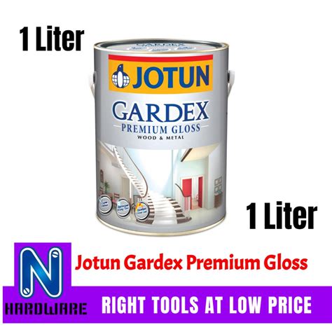 Jotun Gardex Premium Gloss Paint Wood Metal Page 1 Cat Minyak Kayu Besi 1l 1 Liter