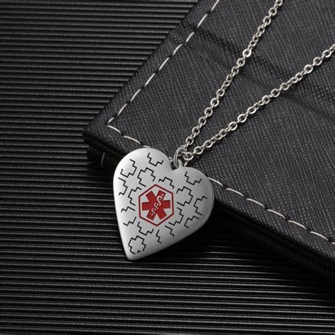 Medical Id Necklace - Etsy