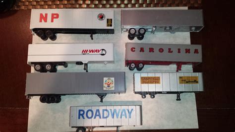 Ho Scale Semi Trailers 187 Trucks 1818358038