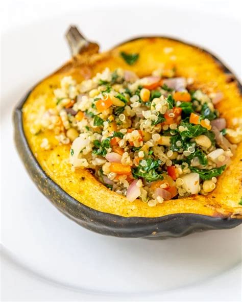 Stuffed Acorn Squash Healthy Fall Recipes