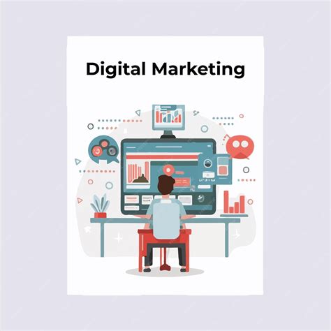 Premium Vector Digital Marketing Poster Template