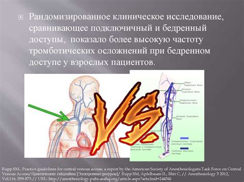 Катетеризация центральных вен - презентация онлайн