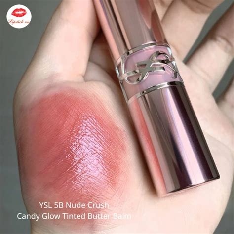 Son Dưỡng YSL 5B Nude Crush Màu Hồng Đất MỚI Lipstick vn