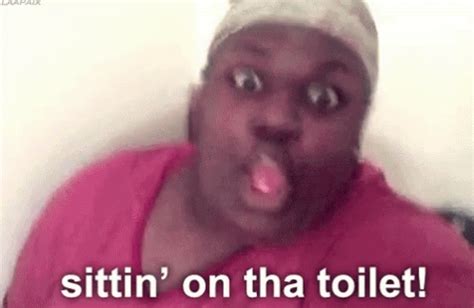 Sittin Nn The Toilet Sittin Nn The Toilet Discover Share Gifs