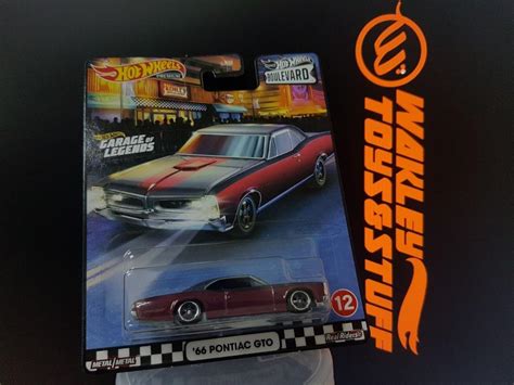 Hot Wheels PREMIUM BOULEVARD GARAGE OF LEGENDS PONTIAC GTO Hobbies Toys Toys Games On