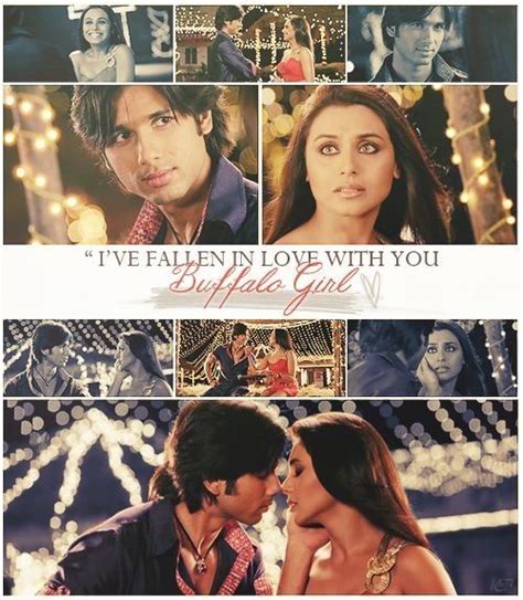 Shahid Kapoor And Rani Mukherjee Kiss
