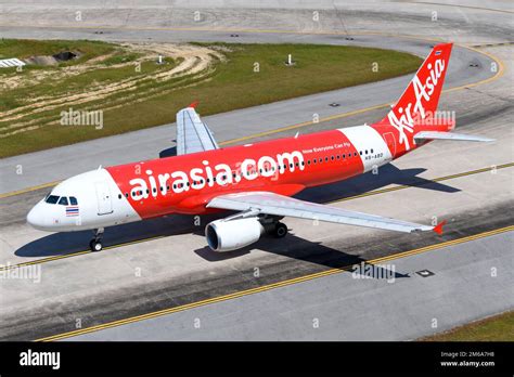 Airasia Airbus A320 Plane Taxiing Airplane Of Airline Thai Airasia