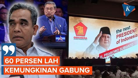 Sekjen Gerindra Klaim Demokrat Semakin Merapat Ke Koalisi Pendukung