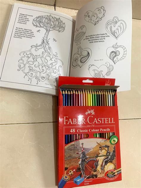 Faber Castell Classic Colour Buku Pintar Mewarnai Buku Alat