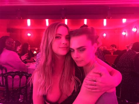 Ashley Benson And Cara Delevingne Posing Topless In An Intimate Embrace Hot Celebs Home