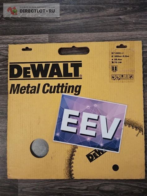 DeWalt диск твердосплавный по металлу 355х2.2х25.4 Z70 купить в Санкт ...