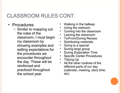 Classroom Management Presentation Ppt