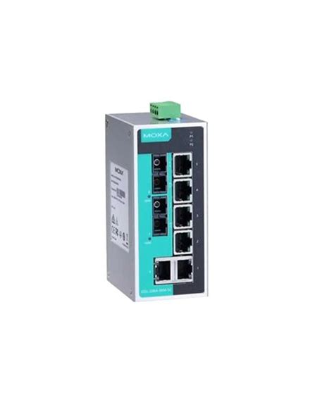 MOXA EDS 208A 8 Port Unmanaged Ethernet Switches