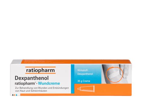 Dexpanthenol ratiopharm® Wundcreme online kaufen bei Apothekenbote.at ...