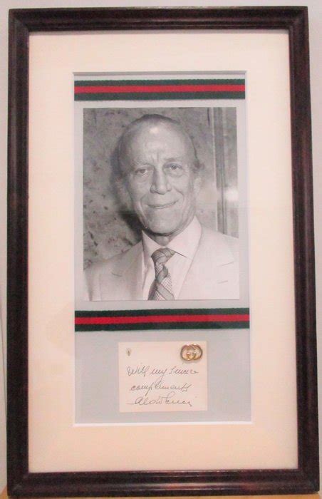 Aldo Gucci Maison Gucci Autografo Foto Raro Catawiki