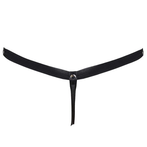 Sexy Mens Faux Leather Underpants Briefs Trunks Thong Panties Bikini Knickers EBay