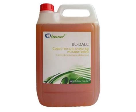 Средство для очистки испарителей BC-DALC 5 л (с дезинфицирующим ...