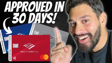 How To Get Approved For A Bank Of America Business Credit Card In 30 Days Youtube