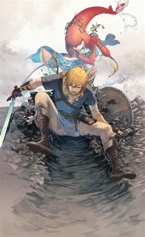 미역맨 Mieyuckman On Twitter Zelda Breath Of Wild Linkandmipha Fan