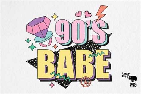 S Babe Retro Y K PNG Sublimation Graphic By Lazy Cat Creative Fabrica