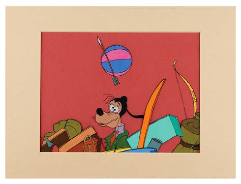 Goofy Production Cel From Goofys Freeway Troubles Rr Auction