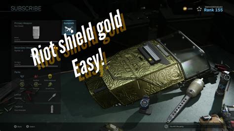 How To Get Riot Shield Gold In Call Of Duty Modern Warfare Camo Tips