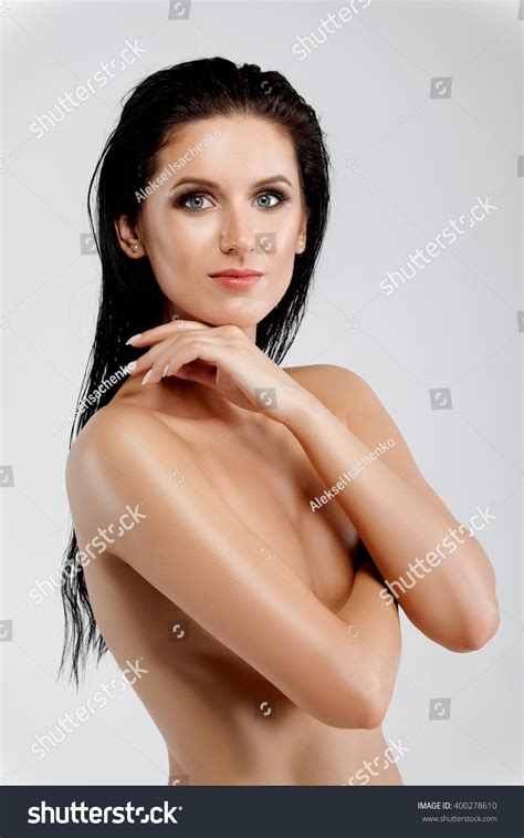 Beautiful Naked Lady Wet Skin Hair Stock Photo Shutterstock
