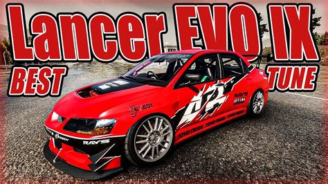 Eva Mr Lancer Evo Ix Best Ultimate Tune And Drift Setup Carx Drift