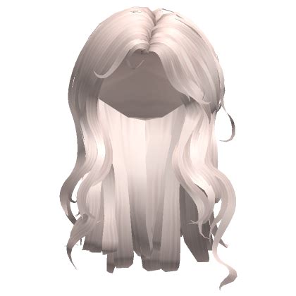 Cute Platinum Blonde Wavy Hair Roblox Item Rolimon S