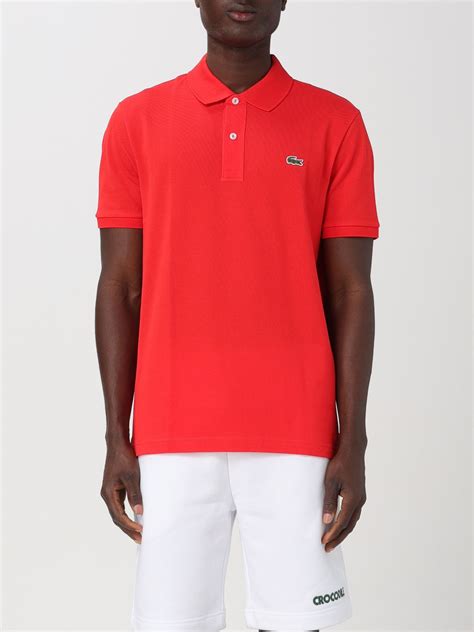 Lacoste Polo Shirt Men Red Lacoste Polo Shirt Ph4012 Online At