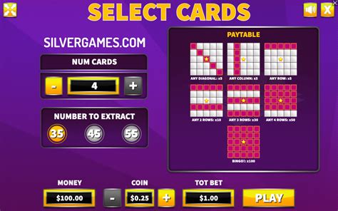 Bingo 75 - Juega en Línea en SilverGames 🕹️