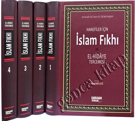 Kahraman Neşriyat Hanefiler için İslam Fıkhı El Hidaye Tercümesi 4