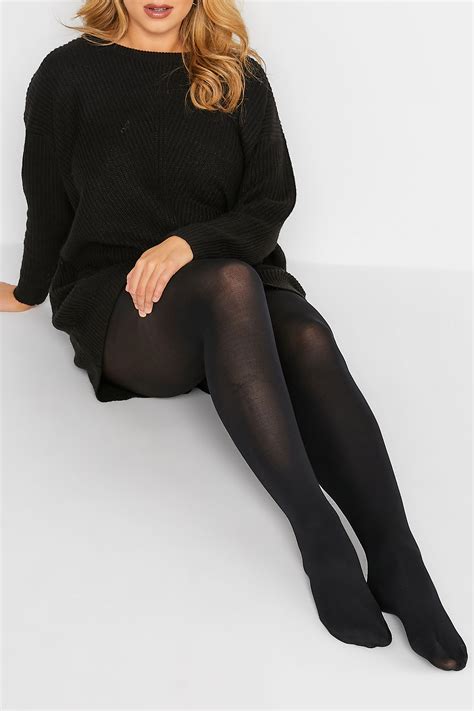 2 Pack Black 100 Denier Tights Yours Clothing