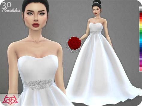 Colores Urbanos Wedding Dress Recolor Needs Mesh The Sims Pc