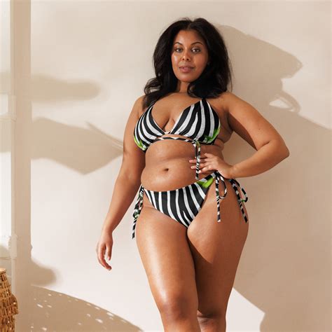 Zebra String Bikini Green Zebra Bikini Eco Friendly Swimwear Lime