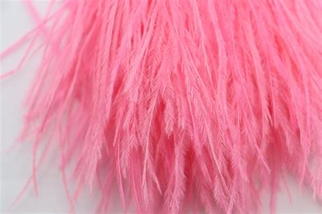 Перо страуса на ленте, Neon Pink, купить в Москве с доставкой