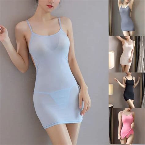 ROBE JUPE COURTE sexy sans dos sans dos pour soirée lingerie EUR 12 50 PicClick FR