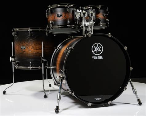 Yamaha Live Custom Hybrid Oak 4pc Shell Pack - Uzu Earth Sunburst