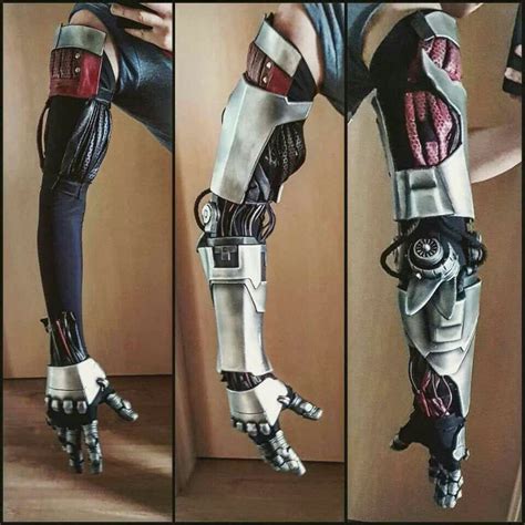 metal arm | Star wars outfits, Mandalorian cosplay, Cyberpunk costume