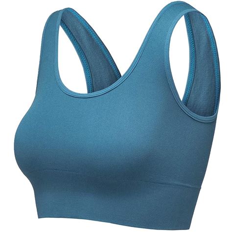 Himiway Sexy Lingerie For Women Women S Light Support Seamless Sport Bra Wireless Yoga Bralette