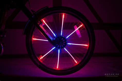 Radlicht Led Wheel Lights For A Bicycle