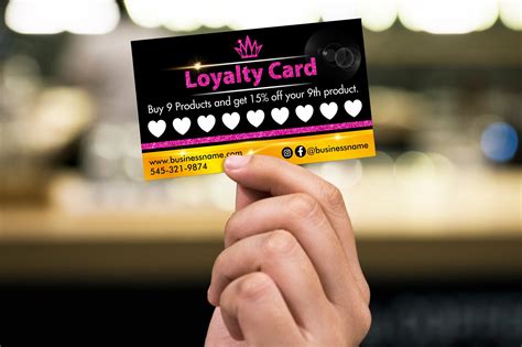 Editable Loyalty Cards for Your Business, Printable Loyalty Cards Temp