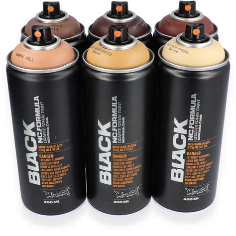 Montana BLACK BROWN 6er Set - Spraydosen kaufen
