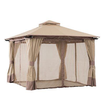 Sunjoy Ft W X Ft D Aluminum Patio Gazebo Wayfair Patio