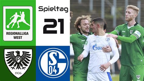 SC Preußen Münster vs FC Schalke 04 II 21 Spieltag Regionalliga